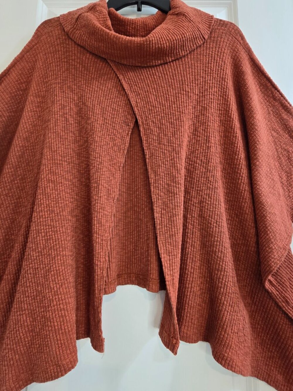 Free People FP Beach World Traveler Open Back Cowl Neck Pullover - Picture 5 of 8